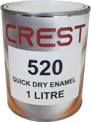 1 Litre Quick Dry Enamel GRP 4 Mixed Colour