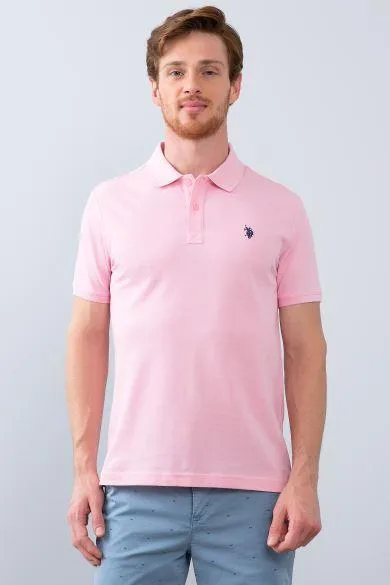 11321 Pink Slim Fit Golf US POLO ASSN T-Shirt