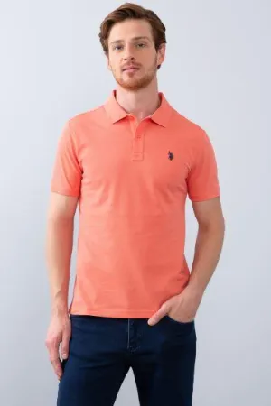 11381 Salmon Slim Fit Golf US POLO ASSN T-Shirt