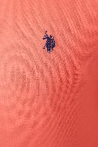 11381 Salmon Slim Fit Golf US POLO ASSN T-Shirt