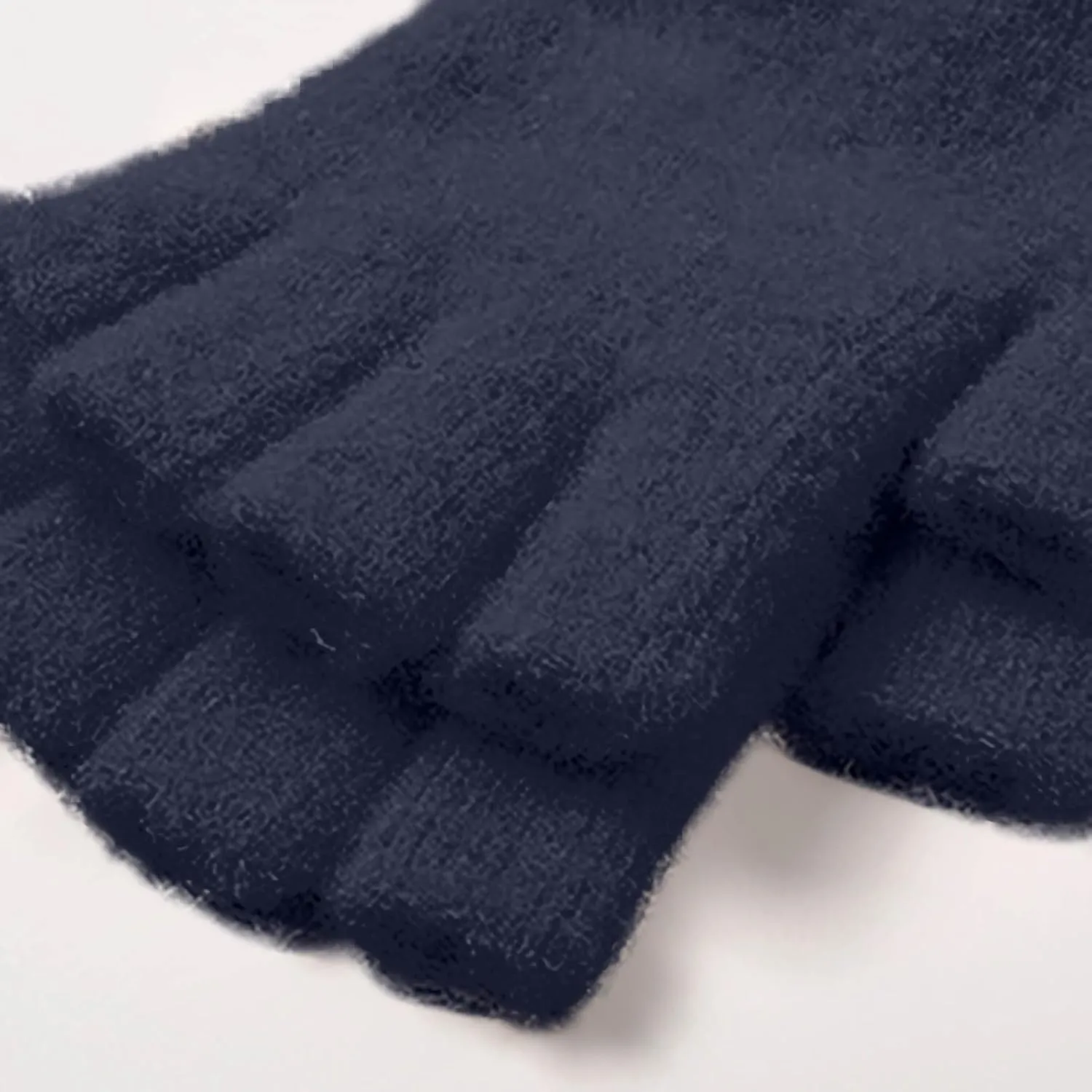 2025 Mens & Womens Winter Fingerless Gloves Casual Solid Fur Thick Warm Half Finger Knitted Gloves One Size Fits All