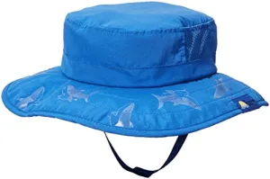 2pk Kids Safari Hat Sun Protective Zone UPF 50  Child Block UV Rays Shade 938151 Blue Boys Fits most children ages 3-10