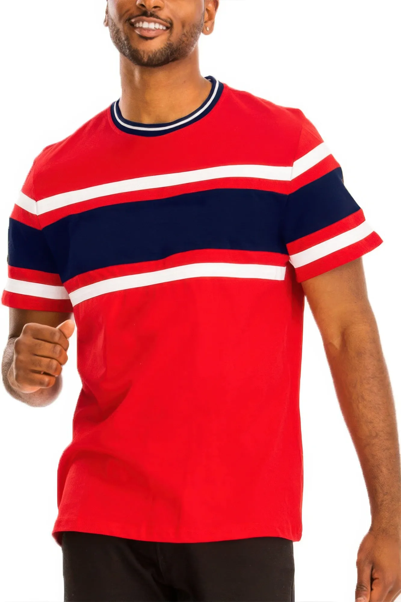 4 COLORS | Three Stripe T-shirt