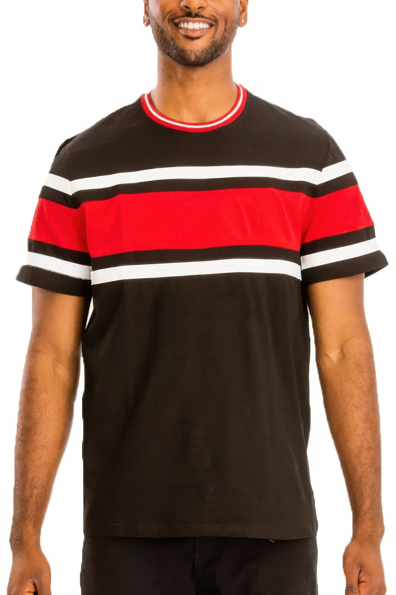 4 COLORS | Three Stripe T-shirt