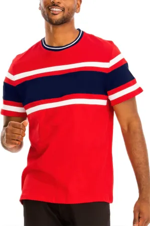 4 COLORS | Three Stripe T-shirt