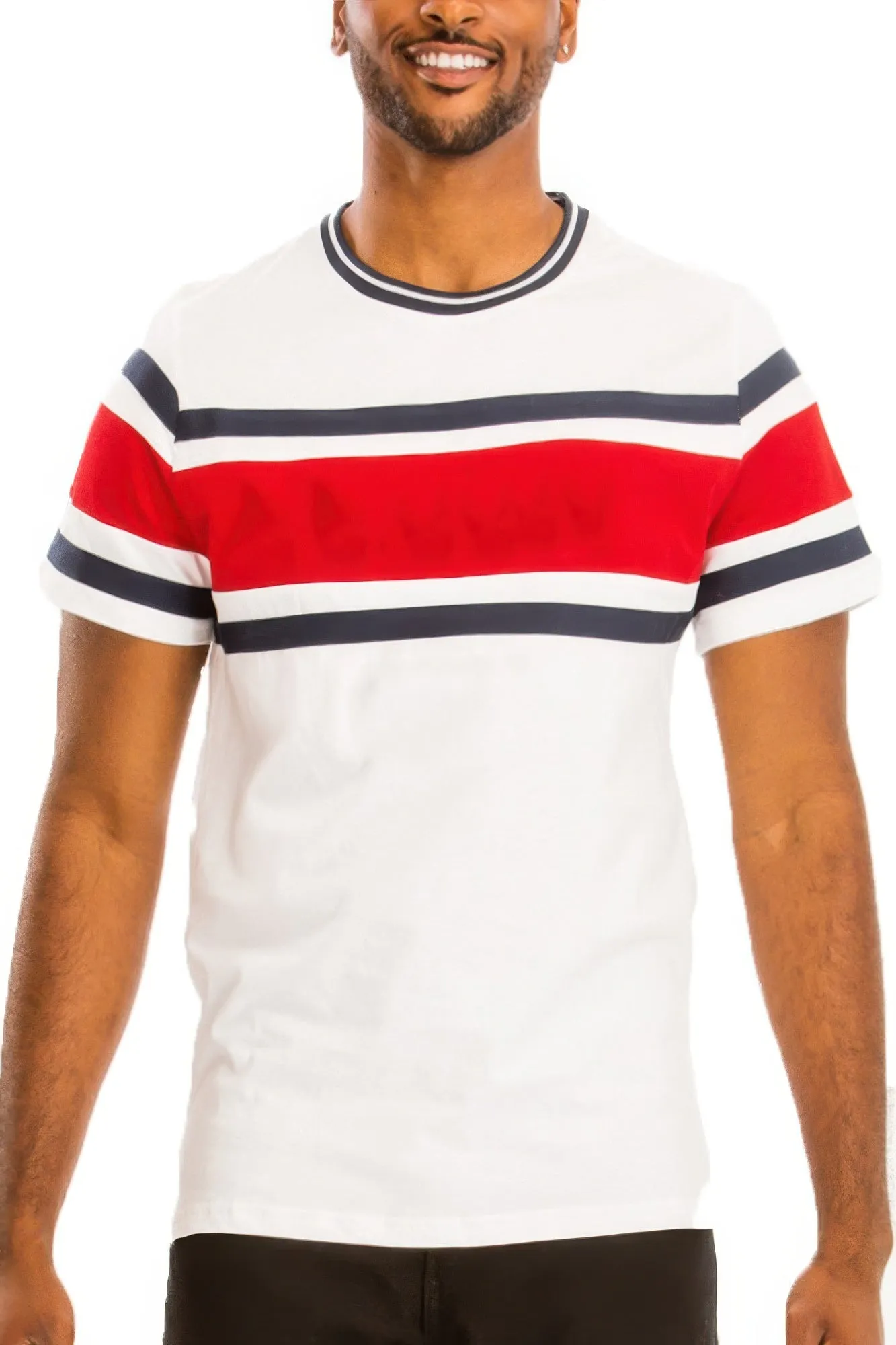 4 COLORS | Three Stripe T-shirt