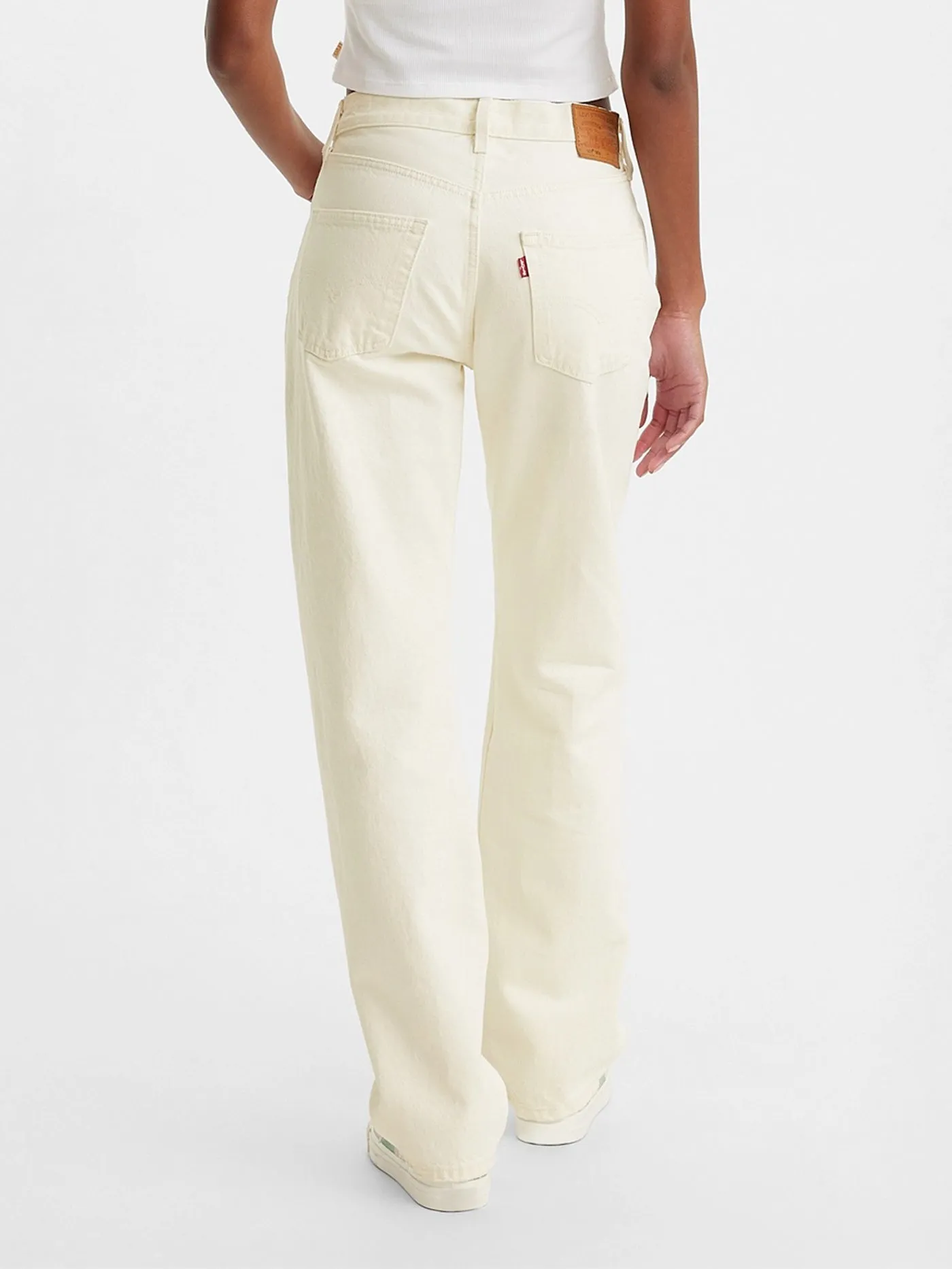 501 ’90s Ecru Booper No Damage Jeans