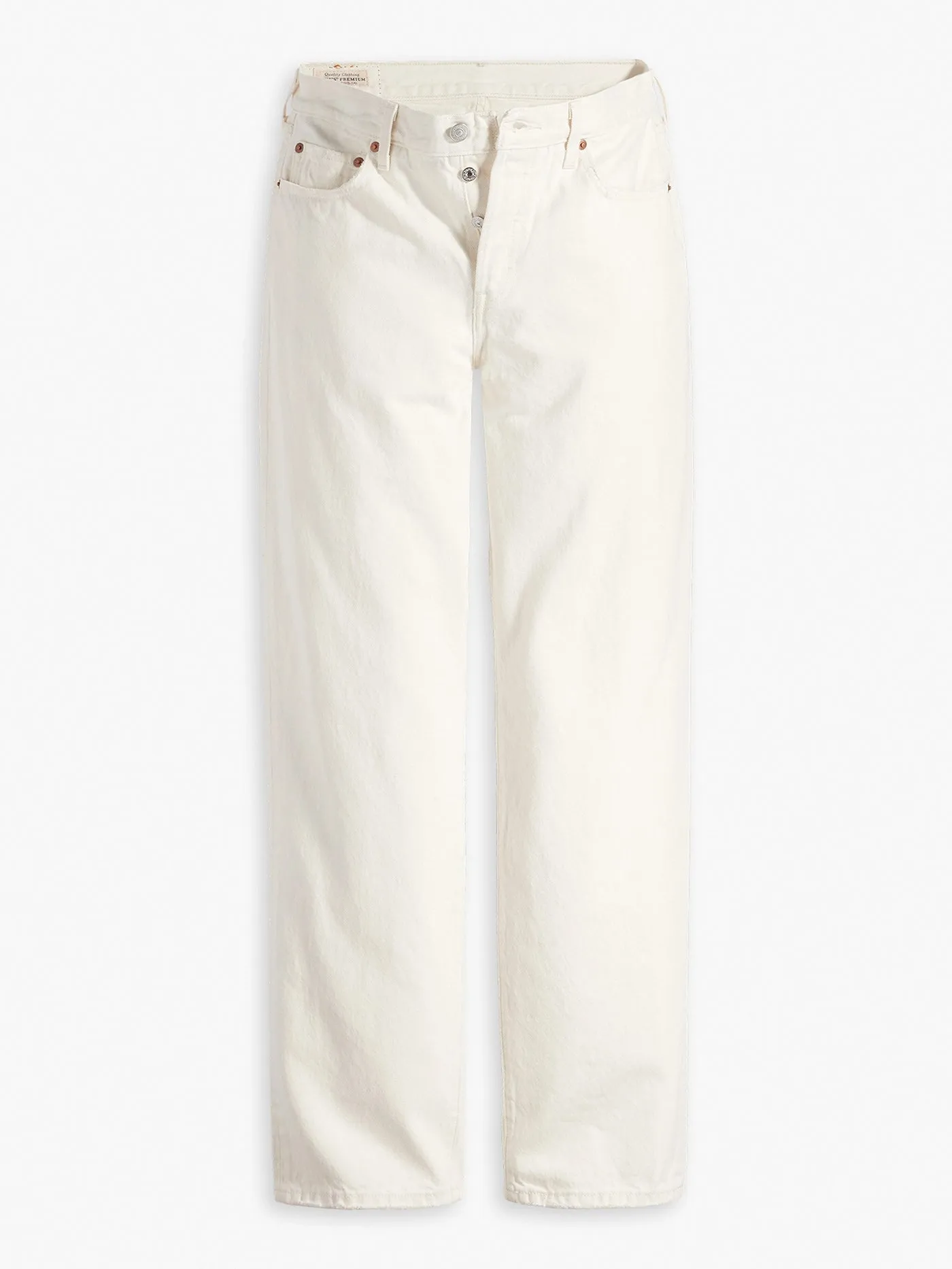 501 ’90s Ecru Booper No Damage Jeans