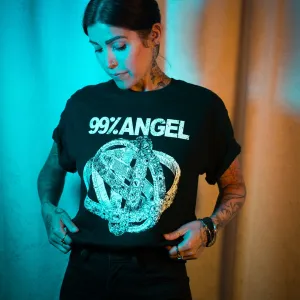 99 Percent Biblical Angel Slim Fit Tee