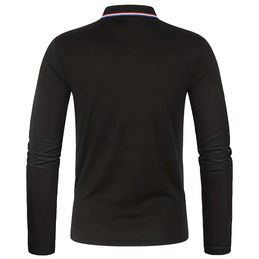 Aaron – Men's Spring & Autumn Casual Polo Shirt
