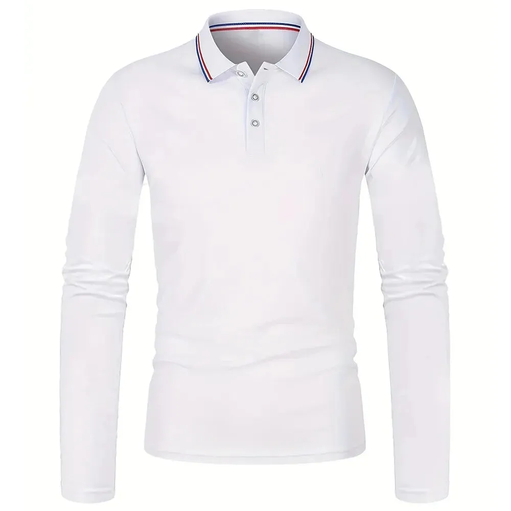 Aaron – Men's Spring & Autumn Casual Polo Shirt