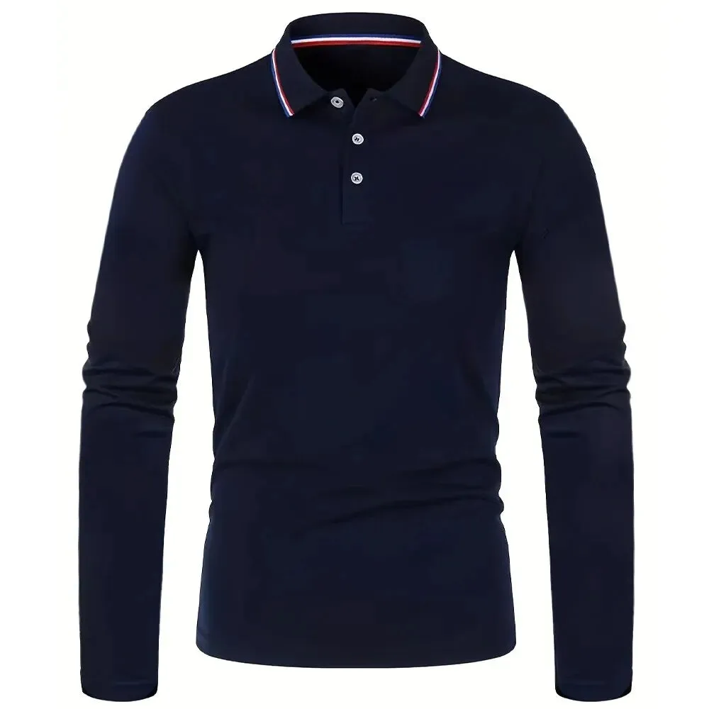 Aaron – Men's Spring & Autumn Casual Polo Shirt