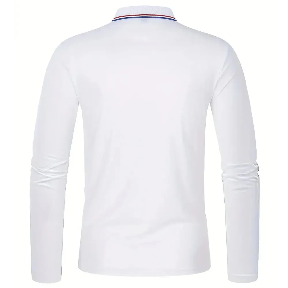 Aaron – Men's Spring & Autumn Casual Polo Shirt