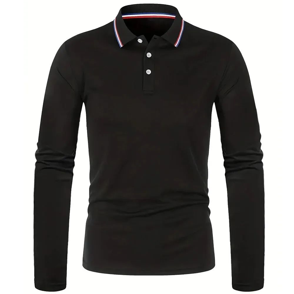Aaron – Men's Spring & Autumn Casual Polo Shirt