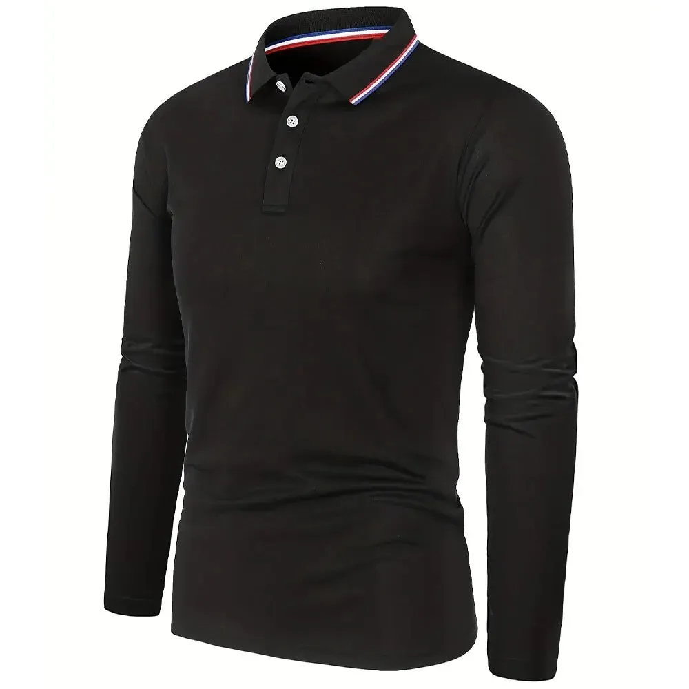 Aaron – Men's Spring & Autumn Casual Polo Shirt