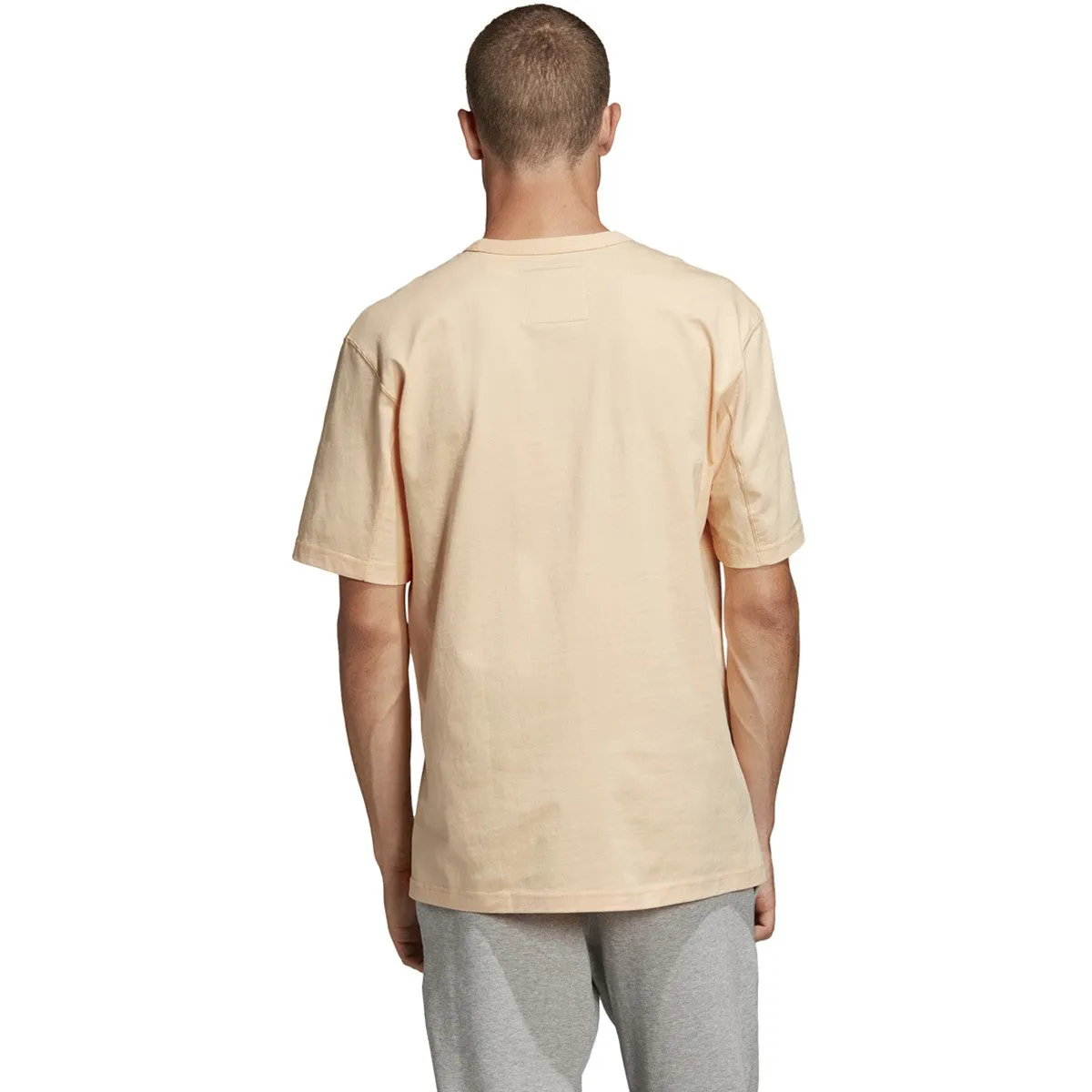 Adidas Men's Originals Kaval Graphic Tee Glow Orange