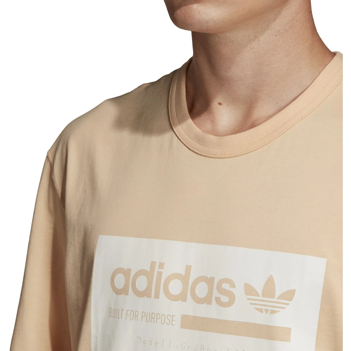 Adidas Men's Originals Kaval Graphic Tee Glow Orange
