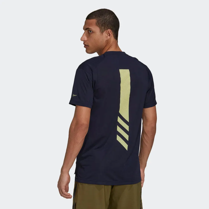 adidas x Parley TERREX AGRAVIC TRAIL RUNNING All-Around Tee | Legend Ink | Men's