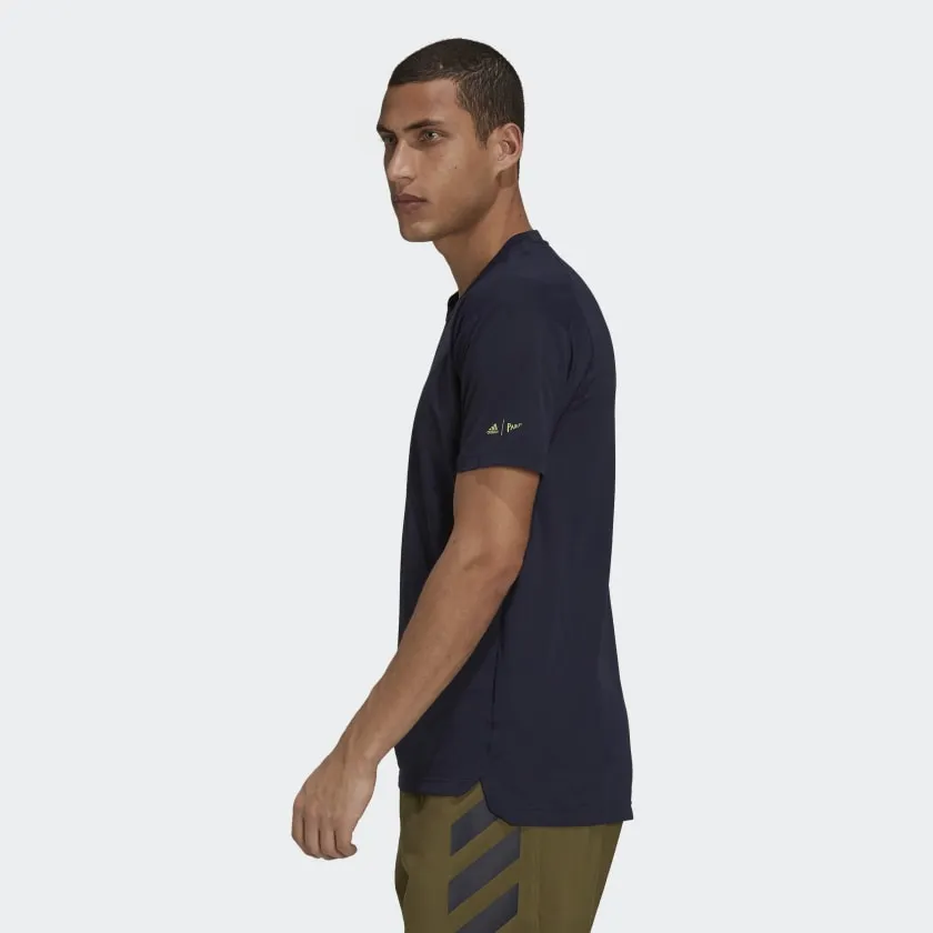 adidas x Parley TERREX AGRAVIC TRAIL RUNNING All-Around Tee | Legend Ink | Men's