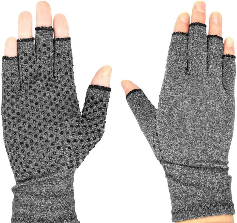 Adult Outdoor Sports Gloves Lightweight Soft Fingerless Gloves Man Women Writing Gloves Winter Stretchy Mittens
