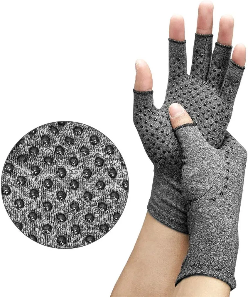 Adult Outdoor Sports Gloves Lightweight Soft Fingerless Gloves Man Women Writing Gloves Winter Stretchy Mittens