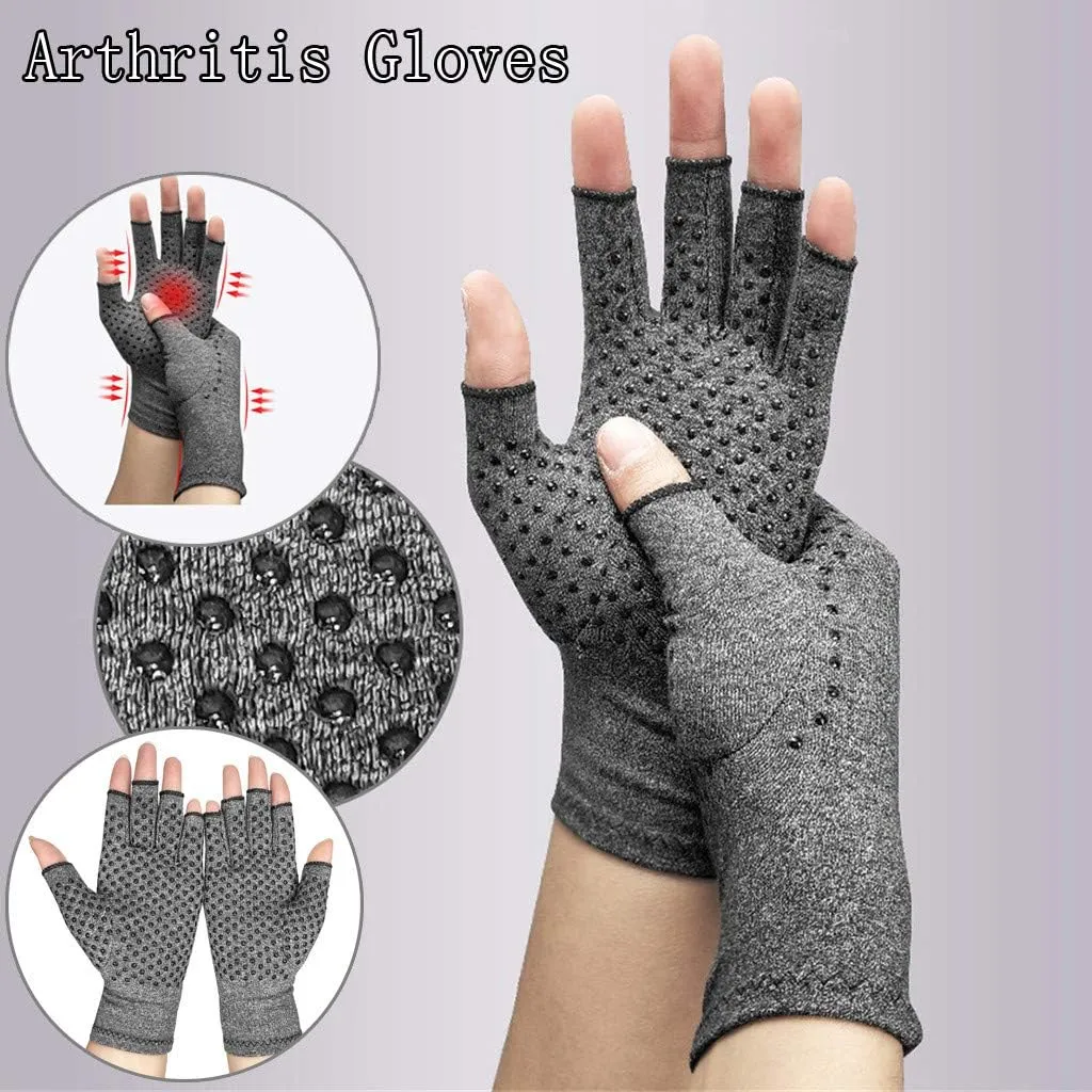 Adult Outdoor Sports Gloves Lightweight Soft Fingerless Gloves Man Women Writing Gloves Winter Stretchy Mittens
