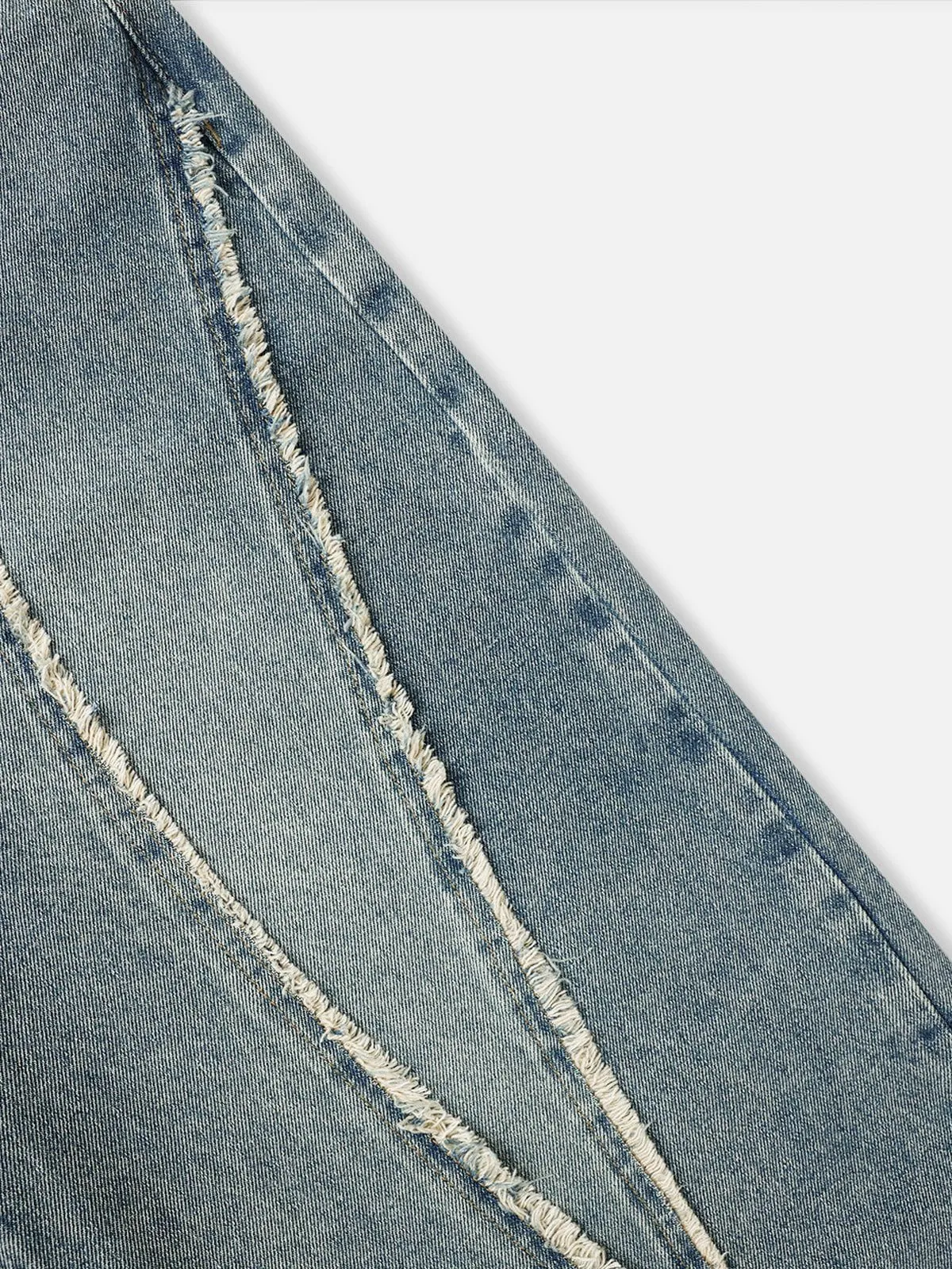 Aelfric Eden Fringe Patchwork Loose Jeans