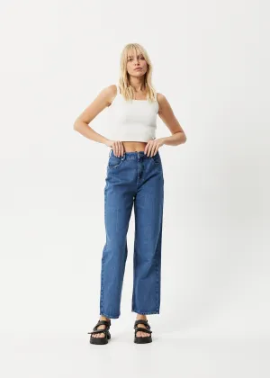 Afends Shelby Hemp Denim Wide Leg Jean