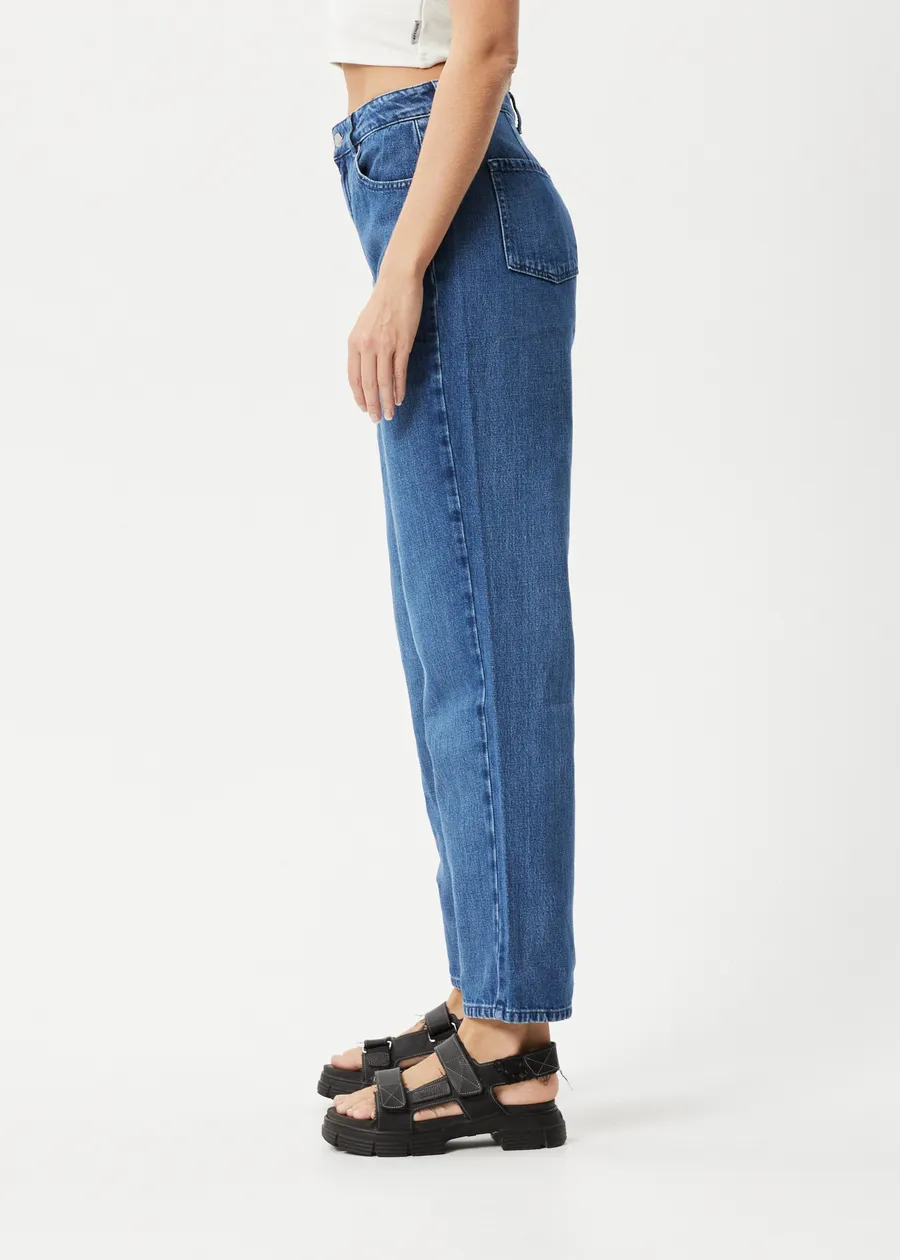 Afends Shelby Hemp Denim Wide Leg Jean