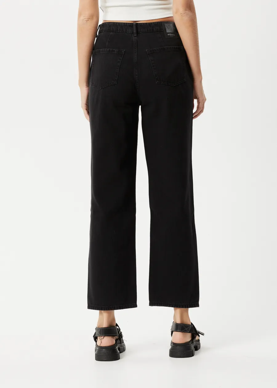 Afends Shelby Organic Denim Wide Leg Jean
