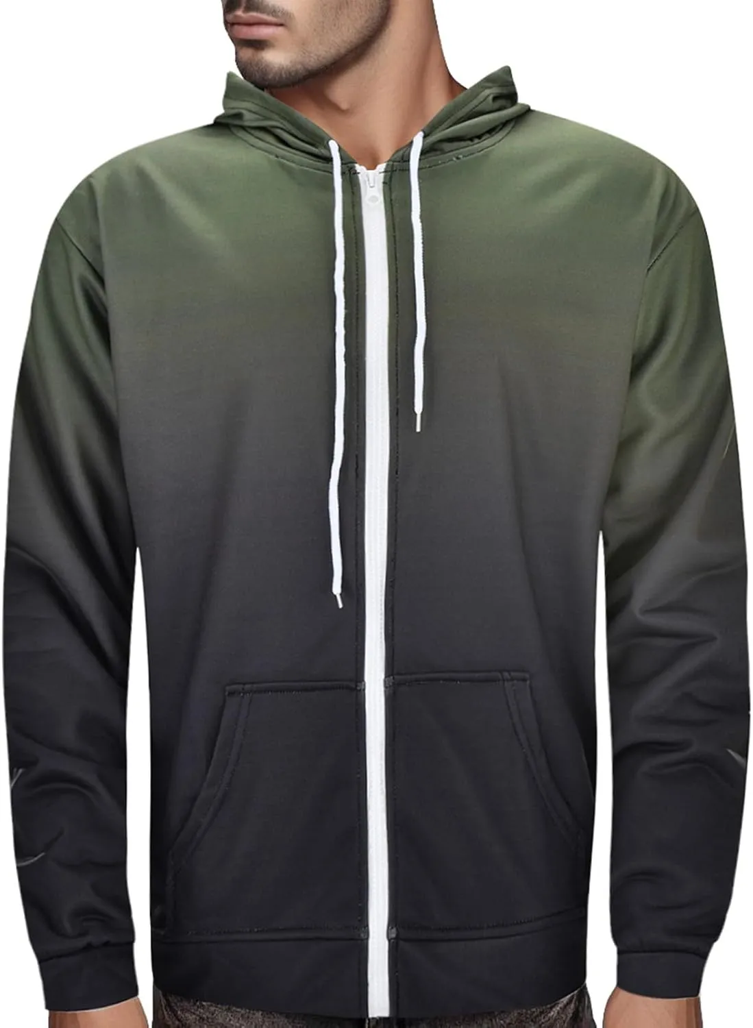 Alalaso Hooded Tshirts Shirts for Men Lightweight Casual Long Sleeve Tops with Hood Regular Fit Fashion Breathable Pullover