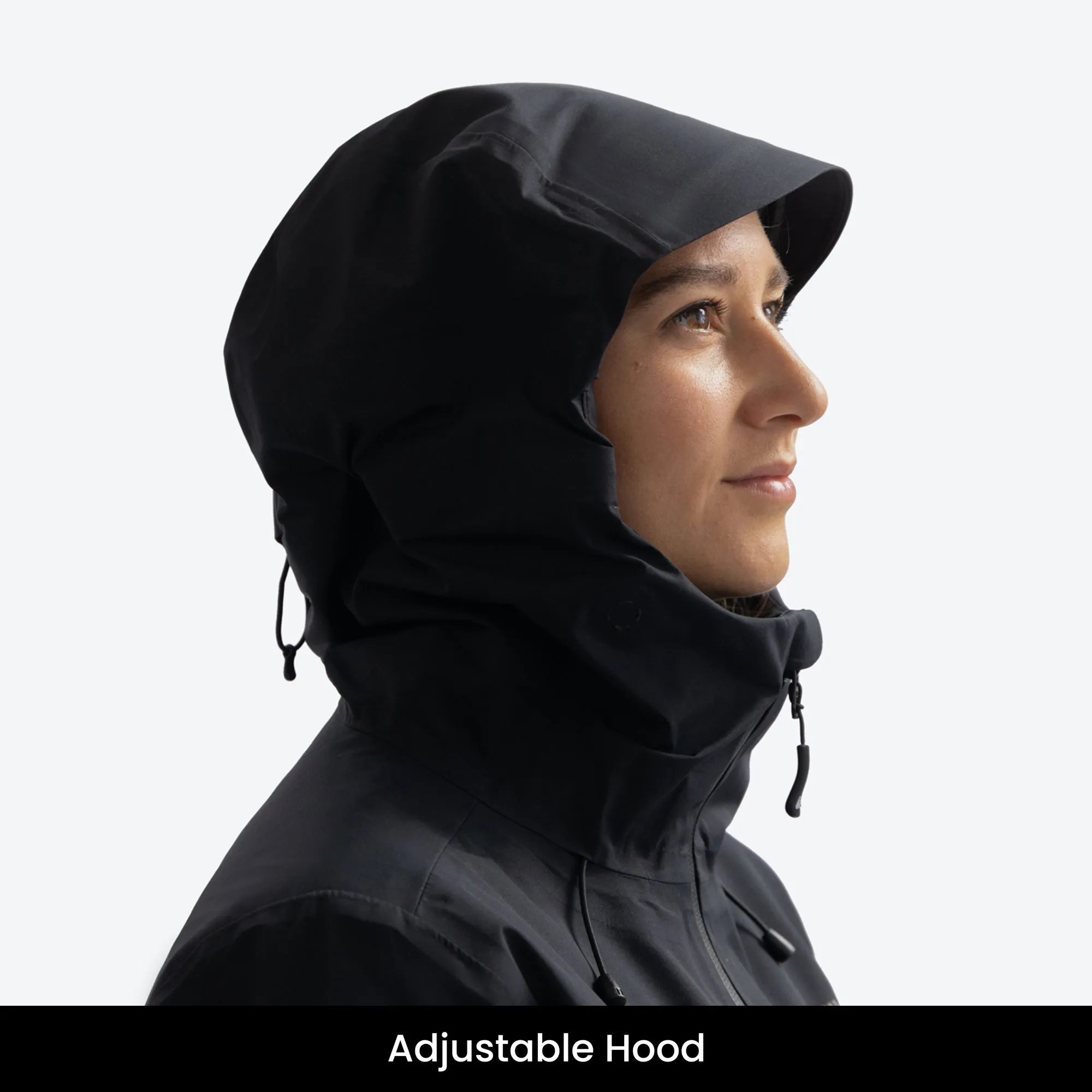 All weather Hardshell Jacket Black | Women