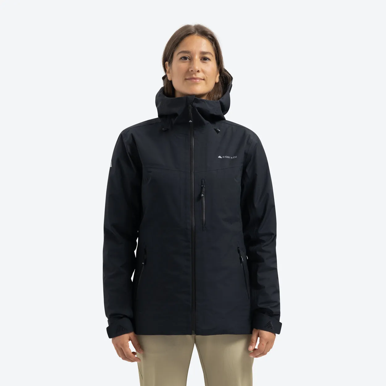 All weather Hardshell Jacket Black | Women