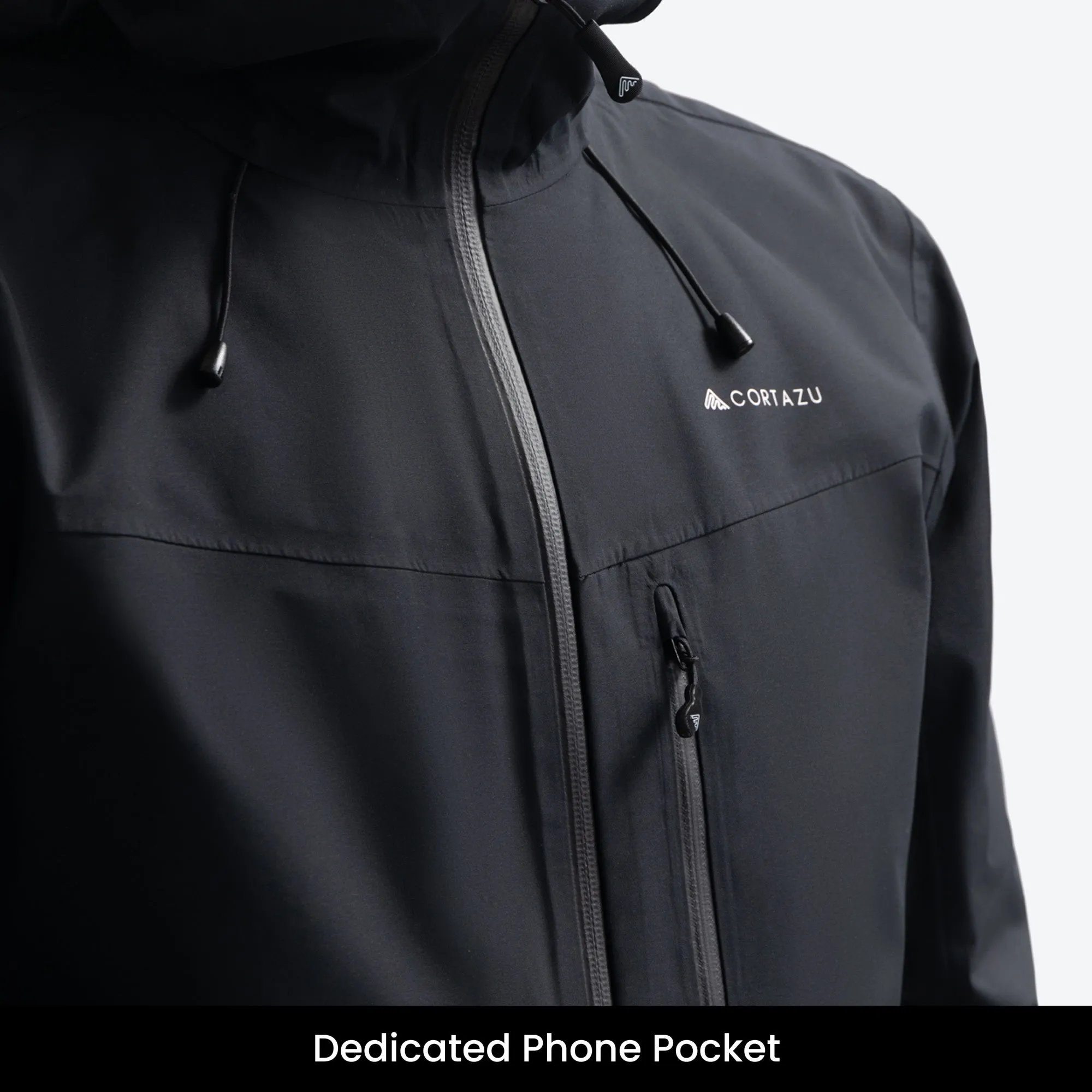 All weather Hardshell Jacket Black | Women