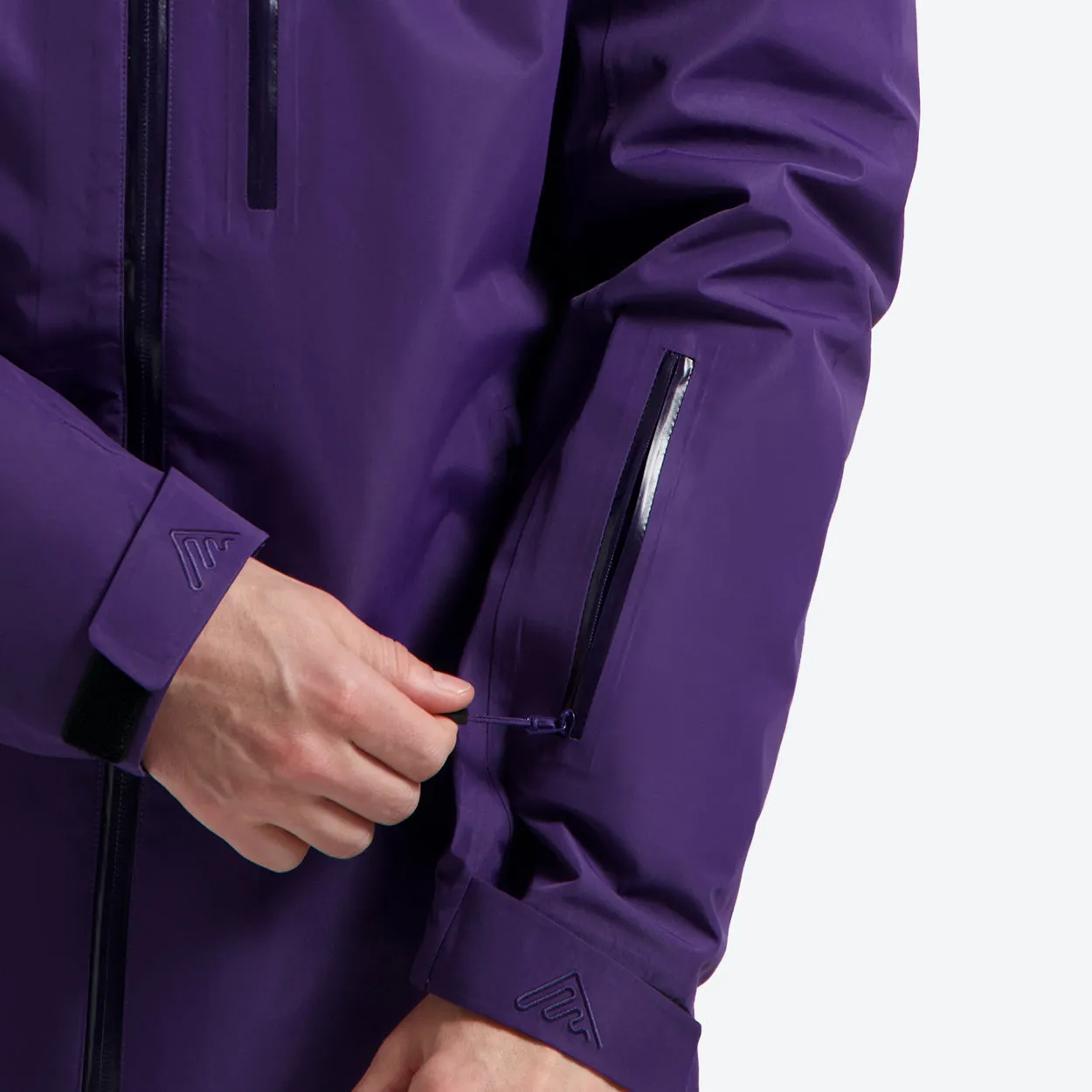 All weather Hardshell Jacket Purple | Men