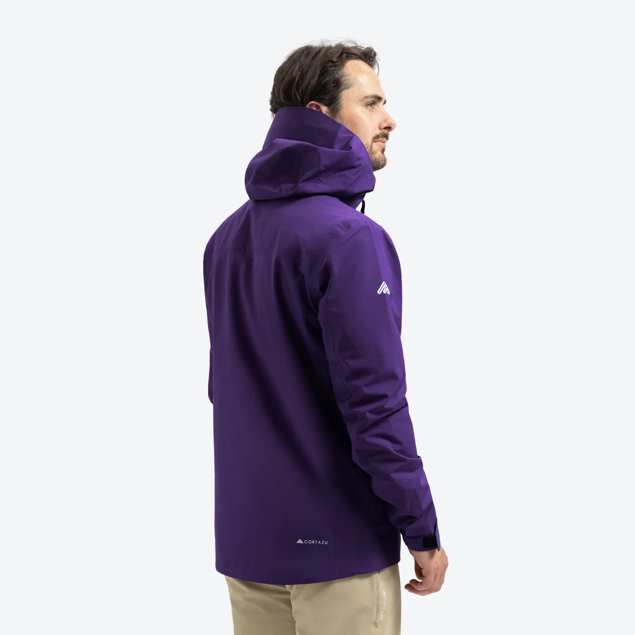 All weather Hardshell Jacket Purple | Men