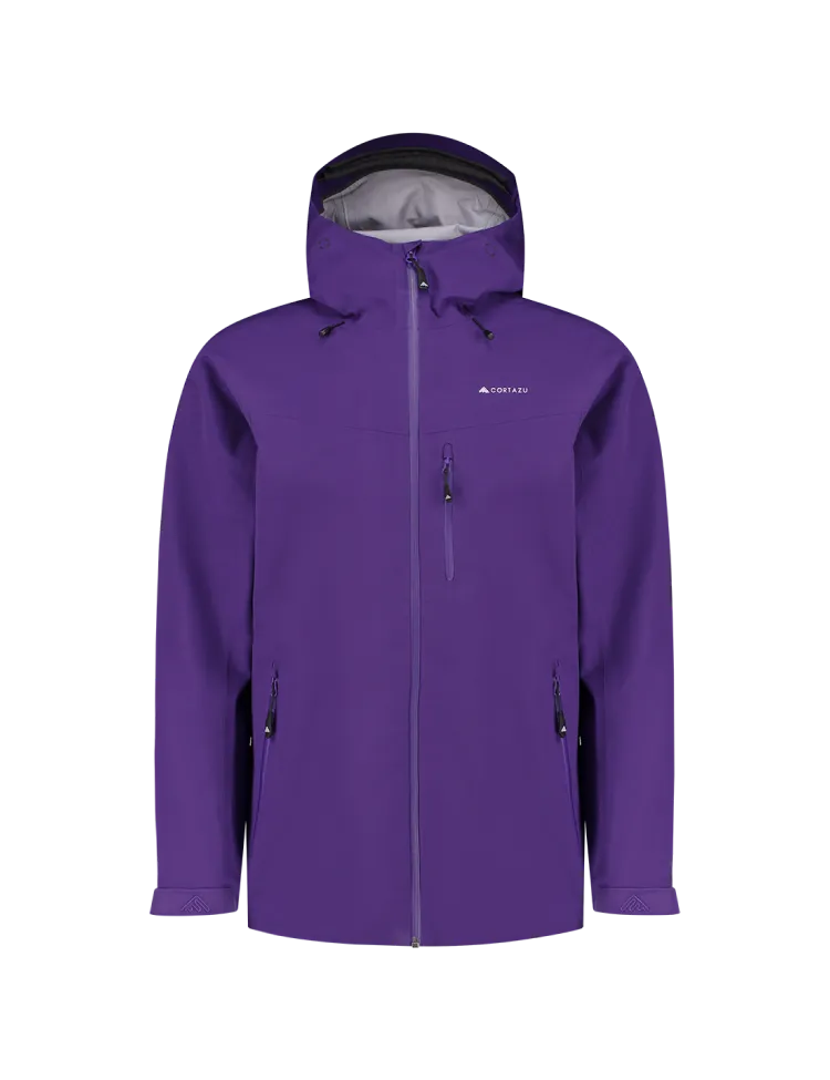 All weather Hardshell Jacket Purple | Men