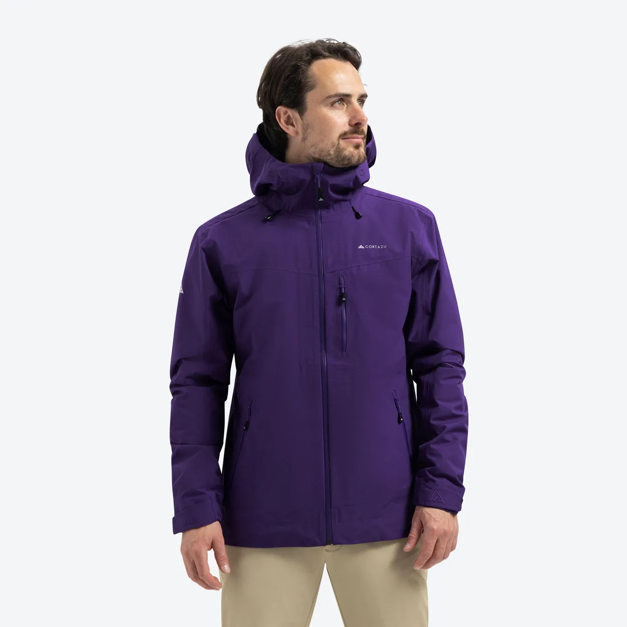 All weather Hardshell Jacket Purple | Men