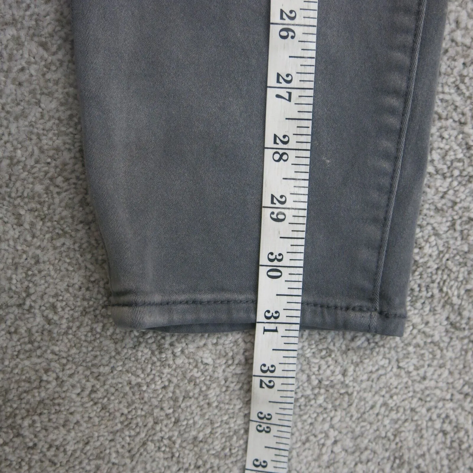 American Eagle Outfitters Women Jeans Denim Skinny Leg Mid Rise Black Size 12