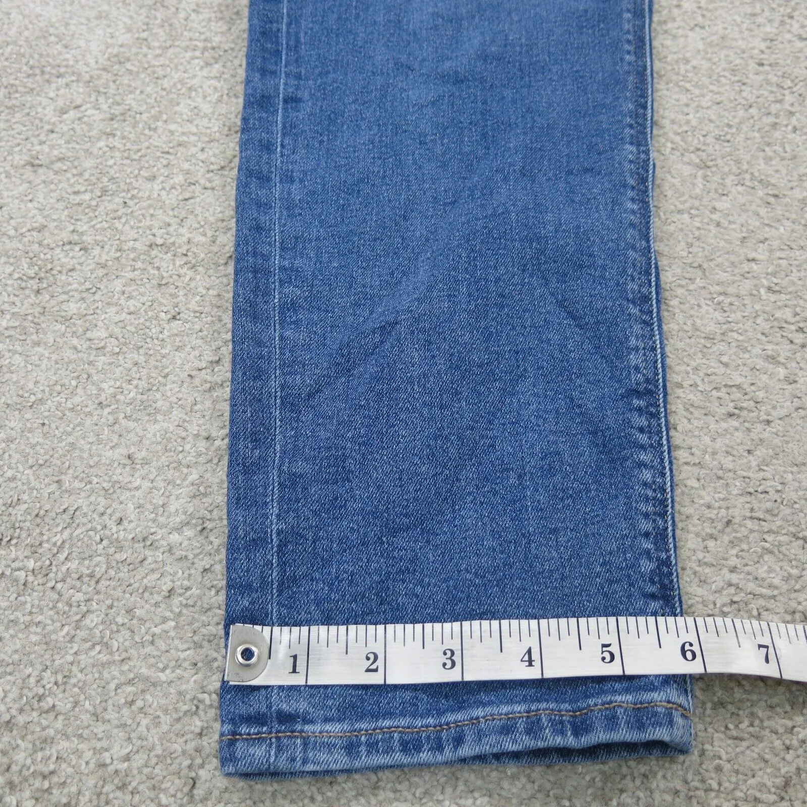 American Eagle Womens Jeans Mid Rise Skinny Leg Jeans Denim Cotton Blue Size 4