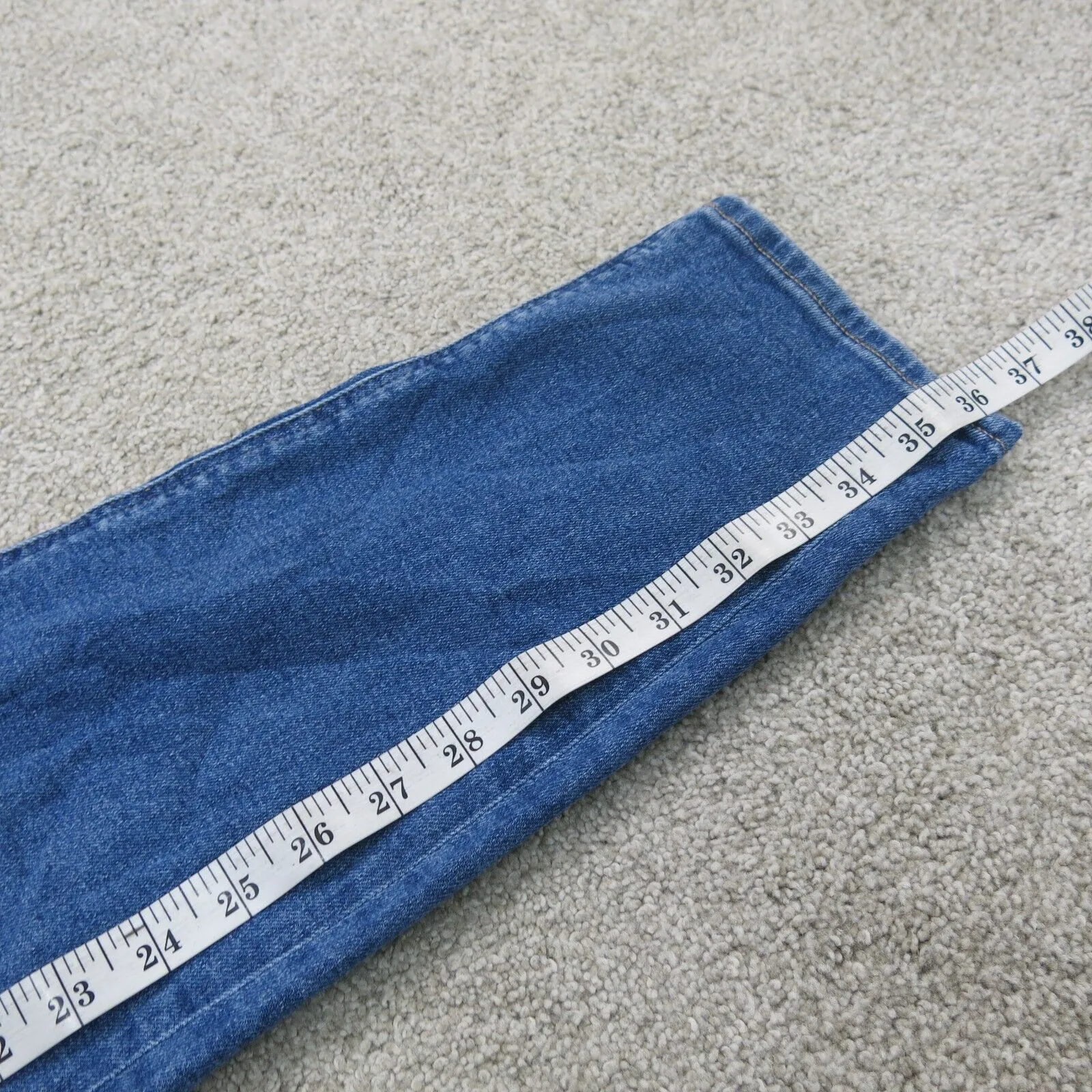 American Eagle Womens Jeans Mid Rise Skinny Leg Jeans Denim Cotton Blue Size 4