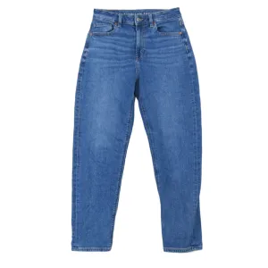 American Eagle Womens Jeans Mid Rise Skinny Leg Jeans Denim Cotton Blue Size 4