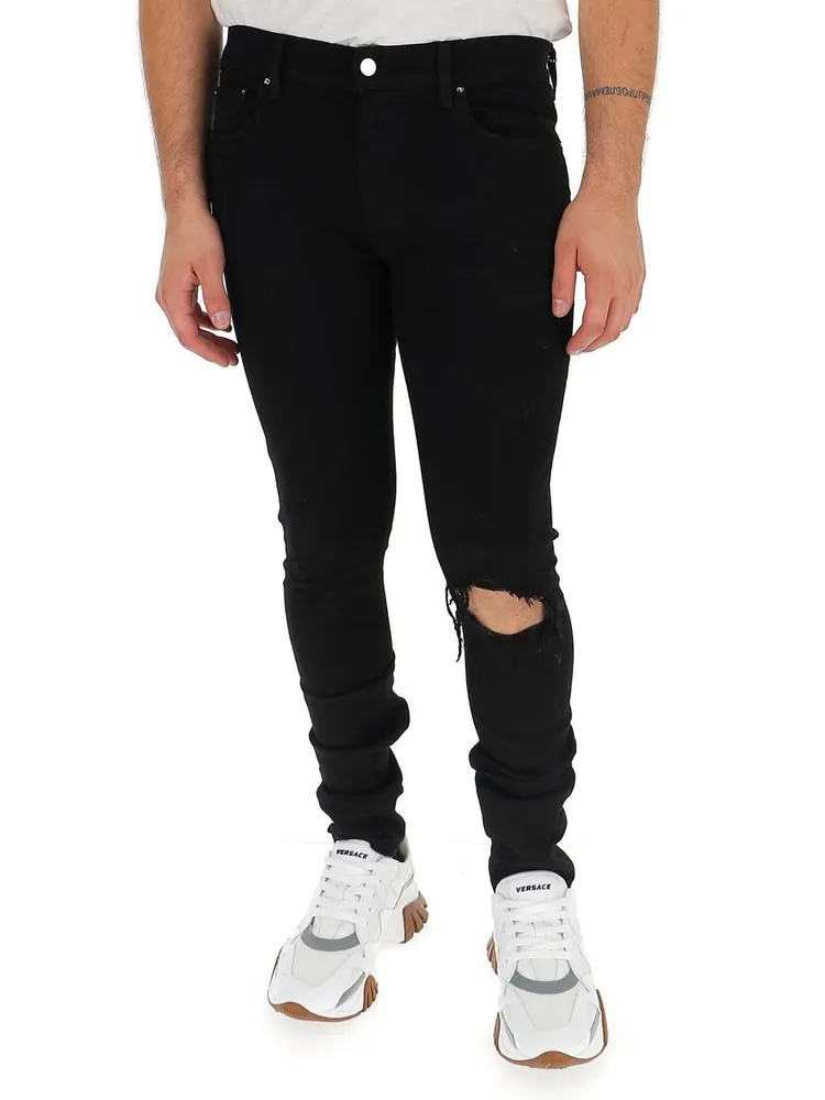 Amiri Ripped Slim Fit Jeans