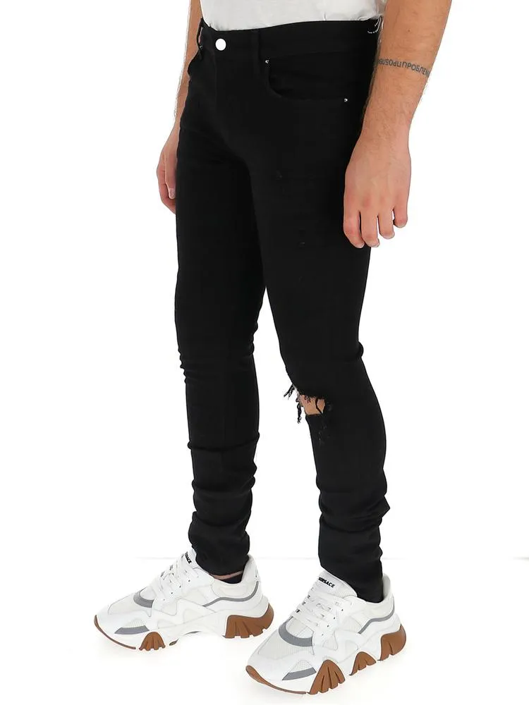 Amiri Ripped Slim Fit Jeans