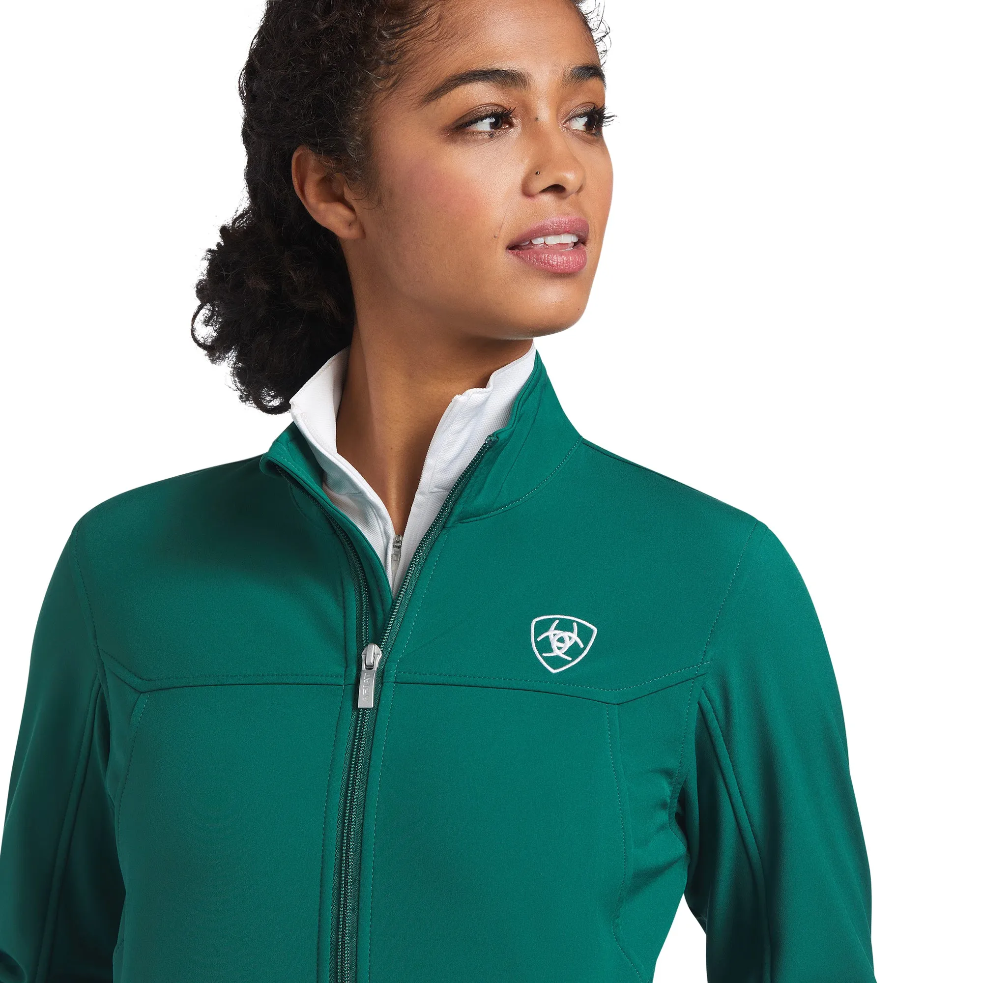 Ariat® Ladies Classic Team Verde Softshell Mexico Jacket 10039460