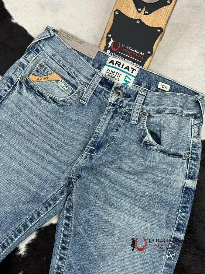 ARIAT MENS JEAN SHASTA M7 SLIM FIT STRAIGHT LEG
