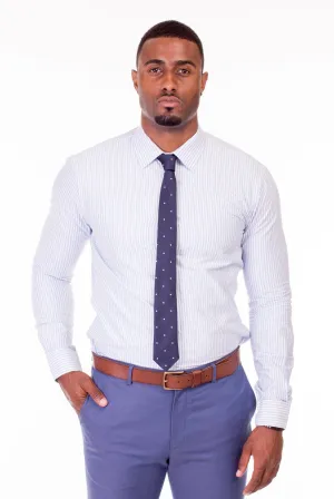 ASTON FINE STRIPED DRESS SHIRT