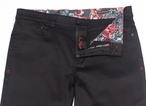 Au Noir Jeans 360° Stretch | Johnny-SKC, Black