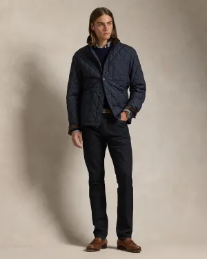 Beaton Quilted Jacket - Navy
