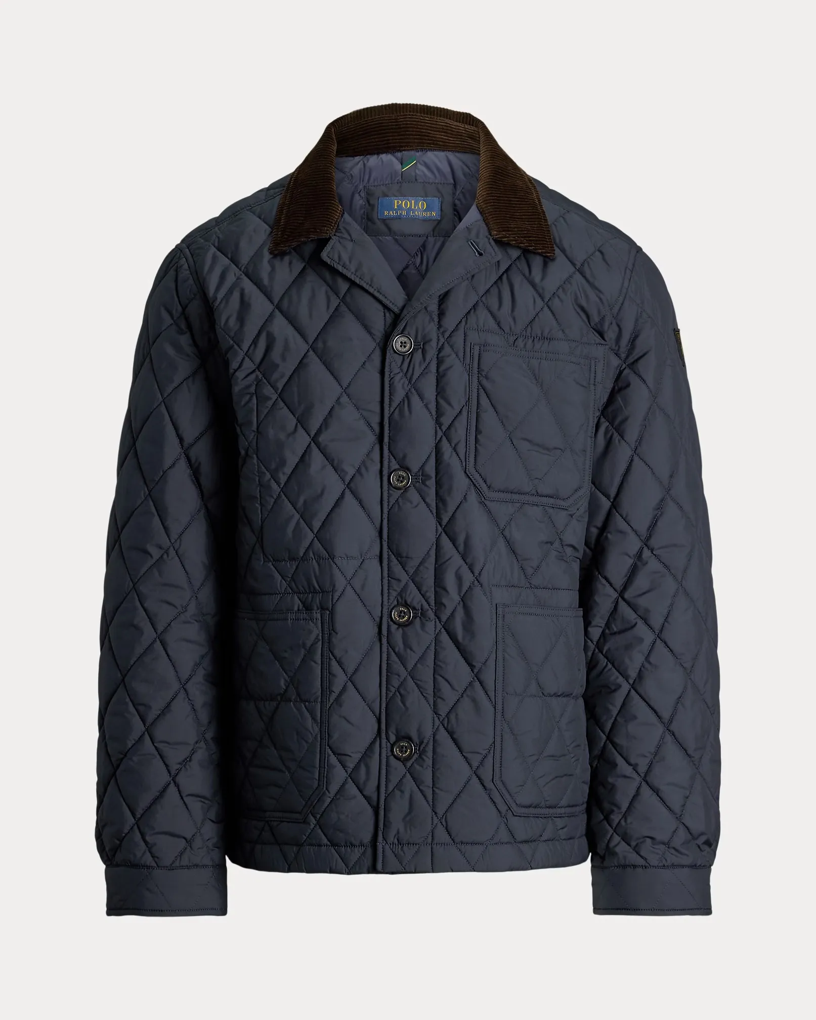 Beaton Quilted Jacket - Navy